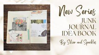 New Series! Junk Journal Idea Book  Part ONE EASY POCKETS!  #junkjournalpageideas