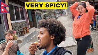 African Tries Pani Puri First Time She Said Its NOT Spicy  ️