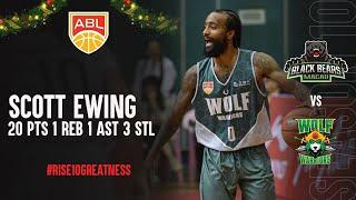 Scott Ewing with 20 Points vs. Macau Black Bears