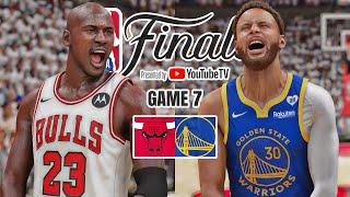 NBA DREAM FINALS | 1996 BULLS vs 2017 WARRIORS GAME 7 | NBA 2K24 (PS5)