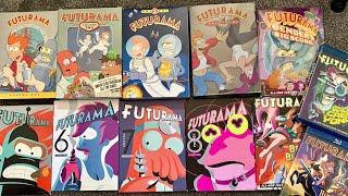 My Complete Futurama DVD and Blu-ray Collection