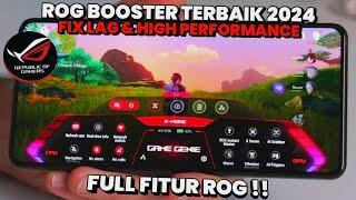 UPDATE‼️ ROG BOOSTER TERBAIK 2024 - GAME BOOSTER TERBARU MENGATASI LAG & PATAH PATAH