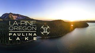 Paulina Lake Aerial View | La Pine, Oregon | 4k Drone Footage