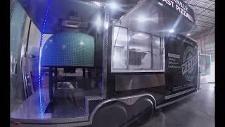 Insanely Fast Pizza | 8x22 Brick Oven Pizza Trailer | Concession Nation, Inc.