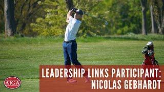 Leadership Links participant, Nicolas Gebhardt, advocates for a cause close to his heart