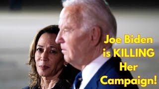 IS JOE BIDEN SECRETLY HURTING KAMALA HARRIS' CHANCES?