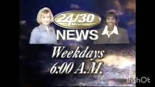 WMDN/WGBC 24/30 Mornin' News promo, 1999