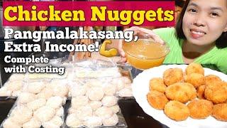 Chicken Nuggets Pangnegosyo Recipe, Complete with Costing