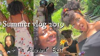 I ALMOST DROWNED!  / Summer Recap Vlog 2019 + "In ALABAMA" skit