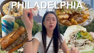 EVERYTHING I ATE IN PHILLY: cheese steak, water ice, cannolis, roast pork sandwich and more…