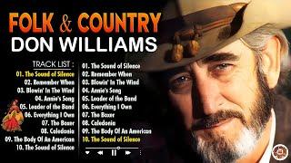 Top 50 Beautiful Folk Songs - Folk & Country Music Collection 70's 80's  Don Williams