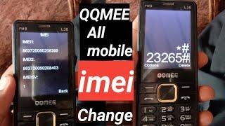 QQMEE L38 imei change code || 100percent done || IMEI Repair PTI solution registration field