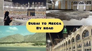 Dubai to Makkah by road Umrah 2024 4K HD road trip UAE to Makkah - Dubai to Saudi Arabia by car