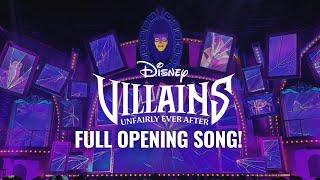 FULL opening song for Disney Villains: Unfairly Ever After show | Hollywood Studios 2025