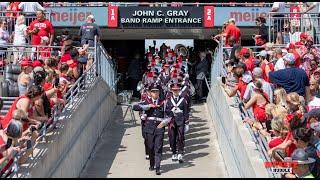 Ohio State Marching Band Ramp Entrance And Script Ohio 2024 in 4K