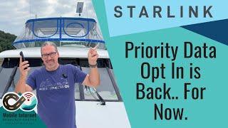 Starlink Delays Removing Priority Data Opt In on Roam Data Plan