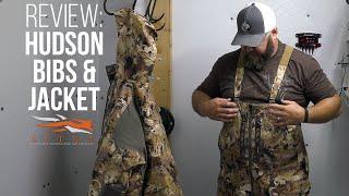 IN A FREEZER! Review: Sitka Hudson Bibs and Jacket (Wingmen)