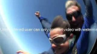 Sky Diving At Mossel Bay South Africa