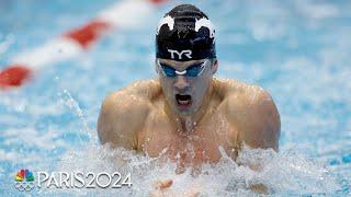 Nic Fink outduels Michael Andrew in exciting finish in Knoxville 100 breaststroke final | NBC Sports