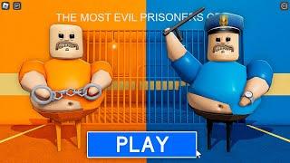 Prisoner BARRY Vs Police BARRY New Obby! Full Game Walkthrough #roblox