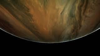 Juno's Perijove-20 Jupiter Flyby, Reconstructed in 125-Fold Time-Lapse