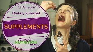 10 Powerful Dietary + Herbal Supplements, Dietitian Recommended - Mary's Nutrition Show FULL EPISODE