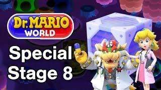 Dr. Mario World Special Stage 18 with Bowser & Peach Walkthrough CuriousRingo GAMING