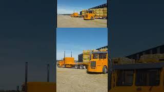 Hay Bale Truck's Barn Day! - From flatbed to storage