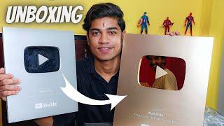  YouTube Golden Play Button Unboxing  | 1 Million YouTube Subscribers : @Manish4u