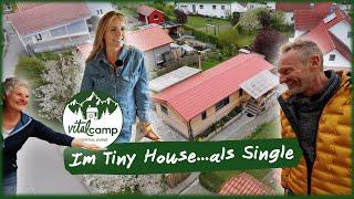 Tiny Tour 2024. Folge 3. Single im Tiny House.Anke in ihrem Traumhaus