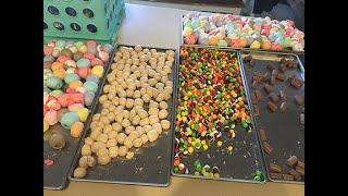 Freeze dried candy- don't make the mistake I did. Skittles, Taffy, Tootsie Rolls & Bit o Honey