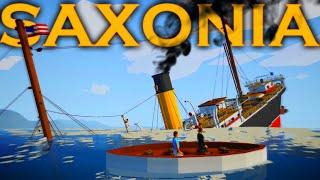 Sinking Saxonia! | Stormworks: Build and Rescue | With Jlkillen