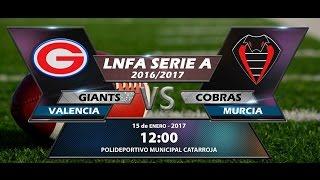 LNFA - Valencia Giants - Murcia Cobras