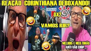 VAMOS RIR? REAÇÕES DO CRAQUE NETO NA VITORIA DO CORINTHIANS ! FORTALEZA 0X2 CORINTHIANS  VAMOS RIR?