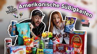 Wir testen AMERIKANISCHE Süßigkeiten  *Challenge* | stineundmarc