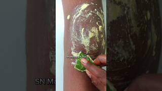 Get Fair Knee/elbow Instantly | Easy SunTan Removal Pack At Home, Remove Tan #skincare #ytshorts