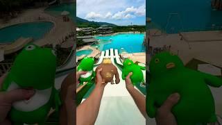 Squishy Monkey's Epic Waterslide Adventure!