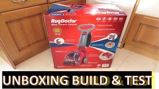 Rug Doctor Portable Deep Cleaner Unboxing, full build and results!