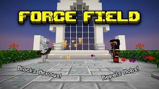 Simple Force Field with Commands! (Minecraft Bedrock Tutorial)
