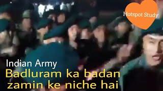 Badluram ka badan Song - Indian Army