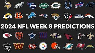 2024 NFL Week 8 Predictions