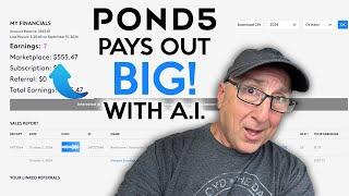 No One Can Believe How Much Pond5 Paid Out For A.I. DataSet Earnings! How Much and Why?  