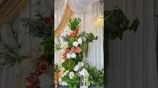 Trang trí tiệc cưới tone be | Rạp Cưới Mỹ Thanh Cái Bè