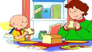 O Almoço de Caillou com seu Papai | Caillou em Português - WildBrain