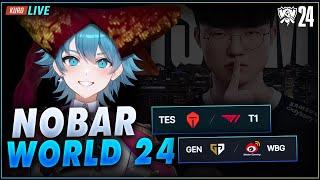  Nobar Mbah Faker T1 vs TES - Official #World2024 Costream Swiss Stages