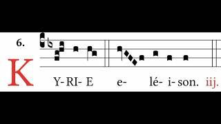 Kyrie XVIII - B (Missa pro defunctis)