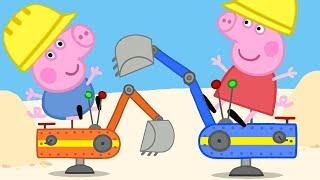 Digger World Adventures  Peppa Pig Official Channel Family Kids Cartoons