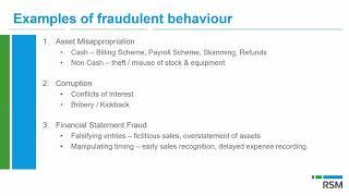 Fraud prevention and detection