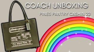 EPISODE 2 OF PRIDE MONTH IN MAY! || UNBOXING THE COACH X FIRE ISLAND PINES PANTRY CASHIN 22