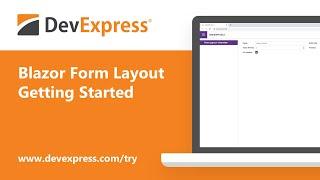 Blazor Form Layout: Get Started